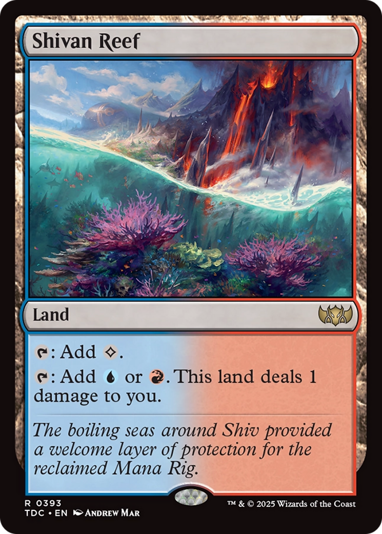 Shivan Reef [Tarkir: Dragonstorm Commander] | Exor Games Bridgewater