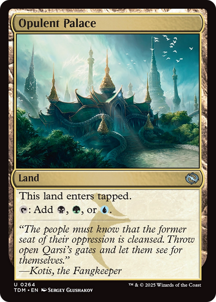 Opulent Palace [Tarkir: Dragonstorm] | Exor Games Bridgewater