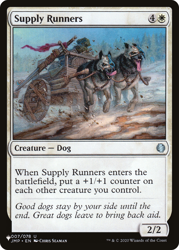 Supply Runners [The List Reprints] | Exor Games Bridgewater