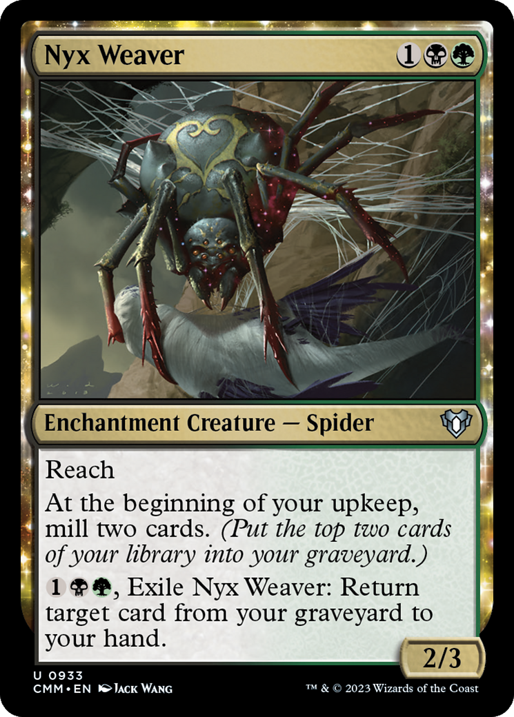 Nyx Weaver [Commander Masters] | Exor Games Bridgewater
