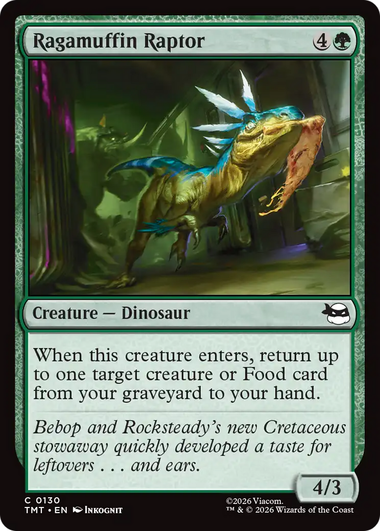 Ragamuffin Raptor [Teenage Mutant Ninja Turtles] | Exor Games Bridgewater