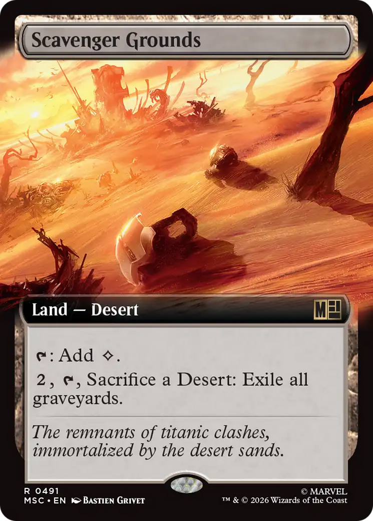 Scavenger Grounds (Extended Art) [Marvel Super Heroes Commander] | Exor Games Bridgewater