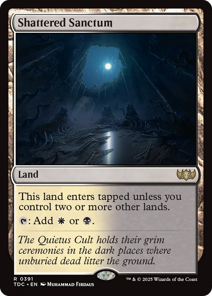Shattered Sanctum [Tarkir: Dragonstorm Commander] | Exor Games Bridgewater