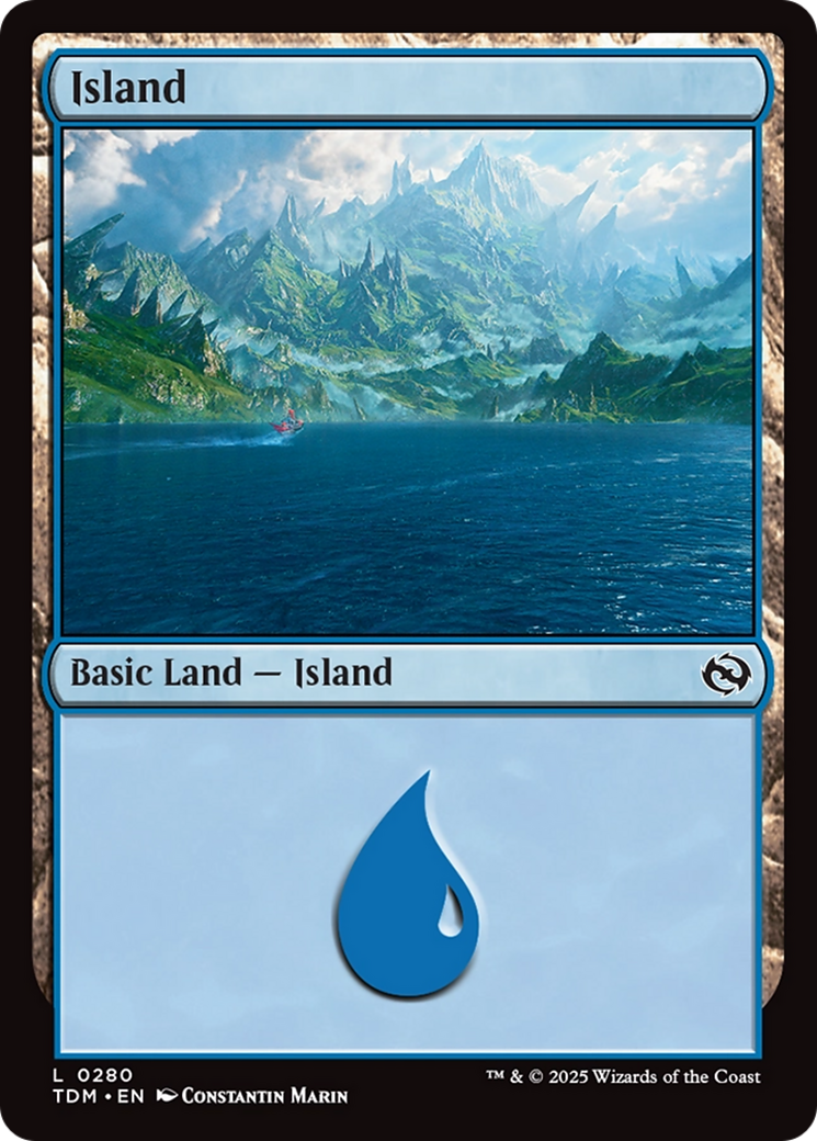 Island (0280) [Tarkir: Dragonstorm] | Exor Games Bridgewater