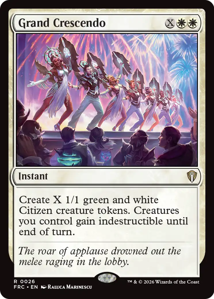 Grand Crescendo [Reality Fracture Commander] | Exor Games Bridgewater