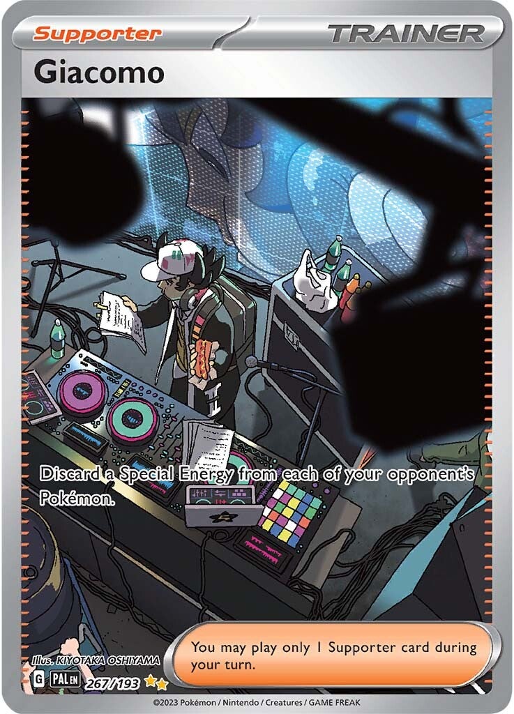 Giacomo (267/193) [Scarlet & Violet: Paldea Evolved] | Exor Games Bridgewater