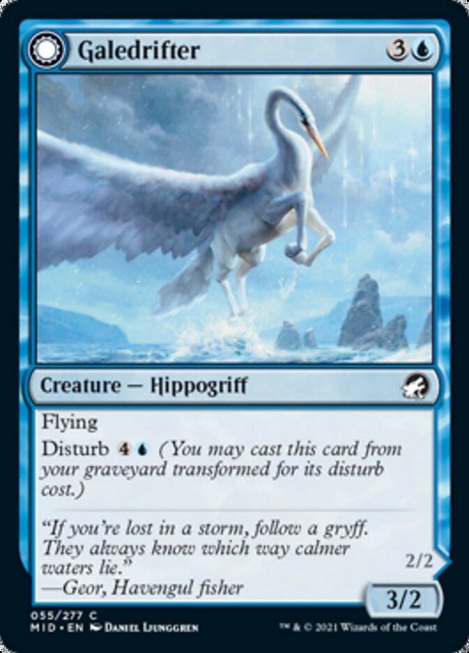 Galedrifter // Waildrifter [Innistrad: Midnight Hunt] | Exor Games Bridgewater