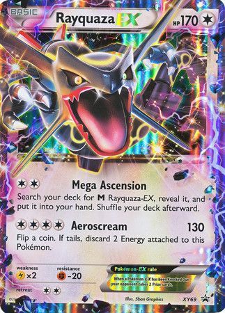 Rayquaza EX (XY69) (Jumbo Card) [XY: Black Star Promos] | Exor Games Bridgewater