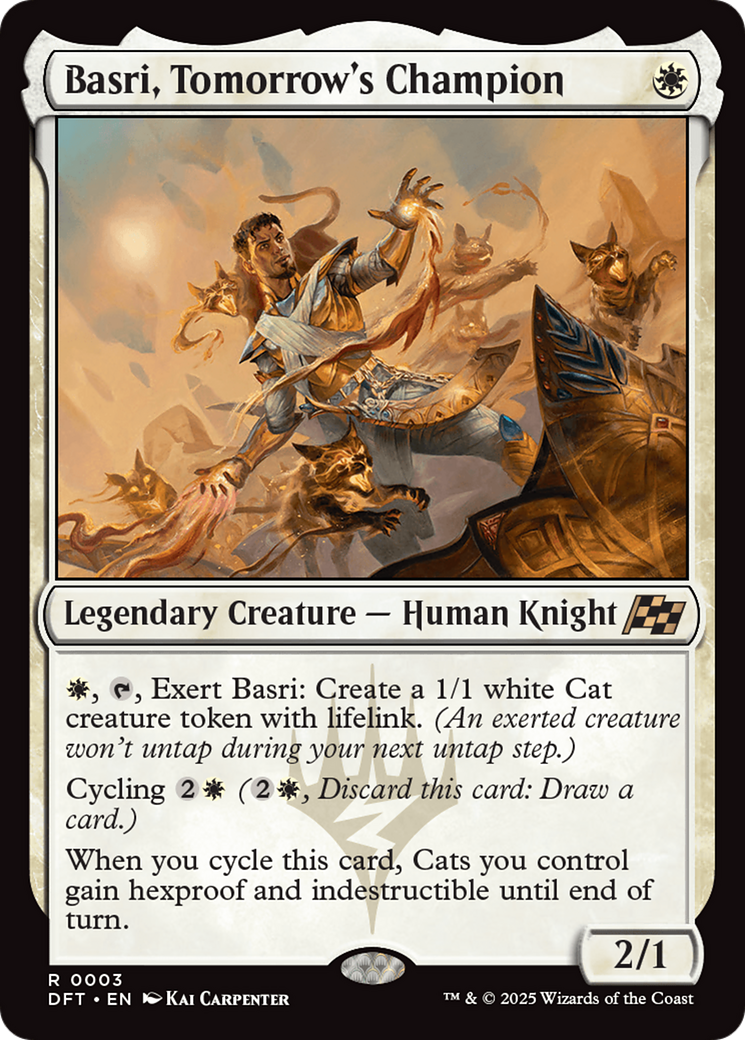 Basri, Tomorrow's Champion [Aetherdrift] | Exor Games Bridgewater