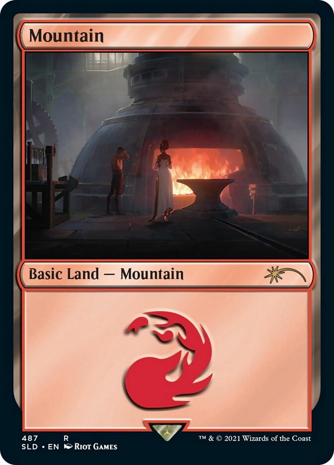 Mountain (487) [Secret Lair Drop Series] | Exor Games Bridgewater