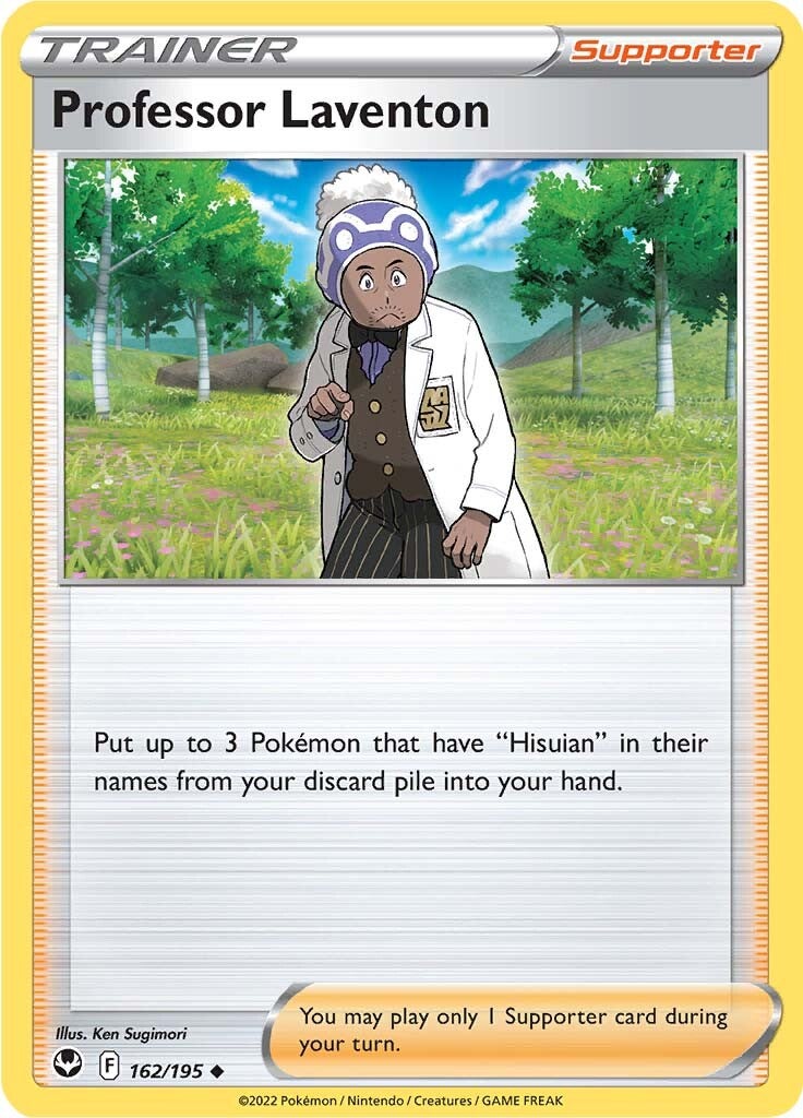 Professor Laventon (162/195) [Sword & Shield: Silver Tempest] | Exor Games Bridgewater