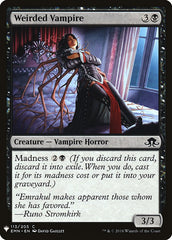 Weirded Vampire [Mystery Booster] | Exor Games Bridgewater