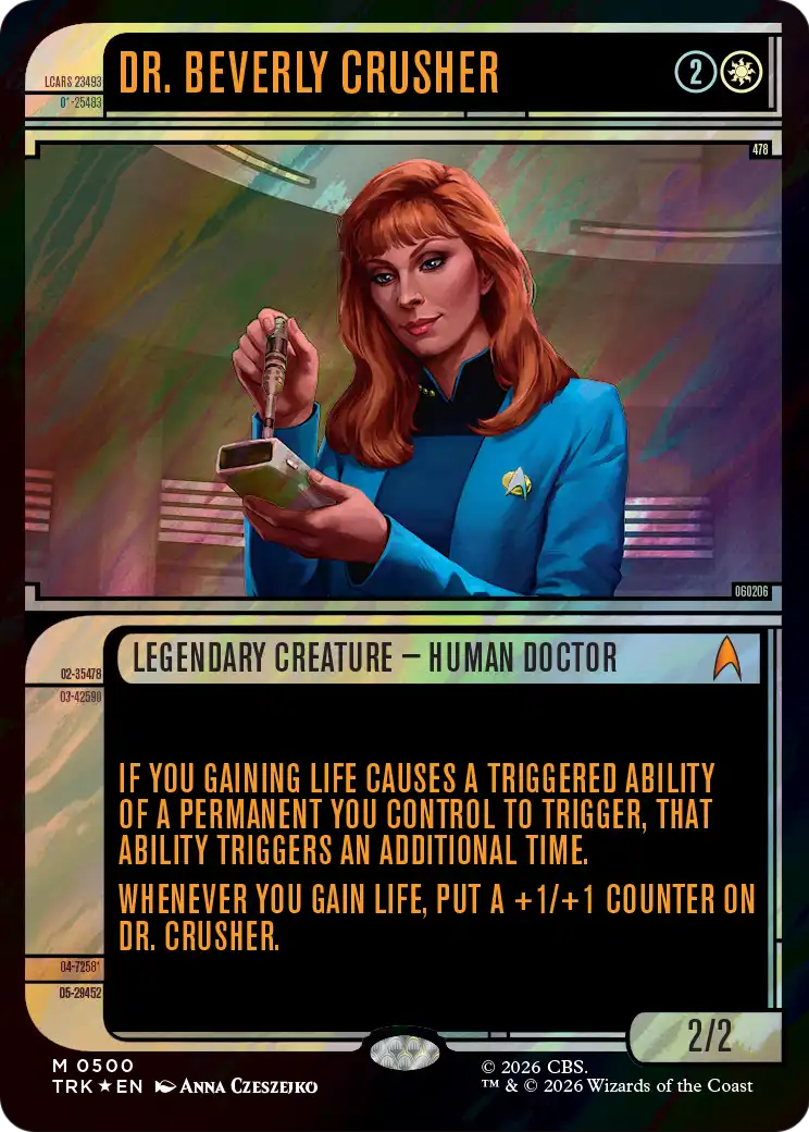 Dr. Beverly Crusher (Showcase) (Surge Foil) [Star Trek] | Exor Games Bridgewater