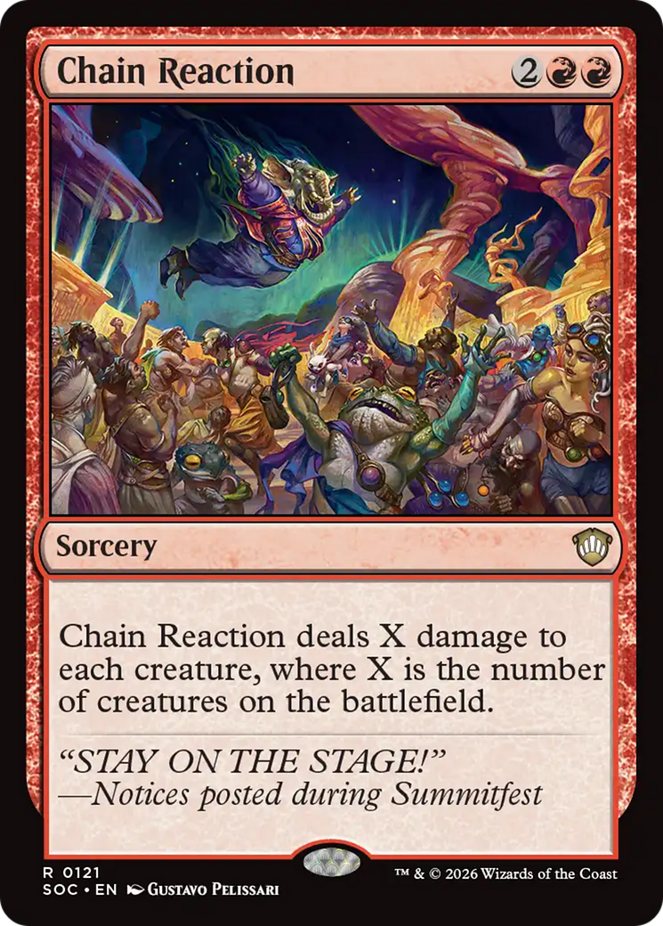Chain Reaction [Secrets of Strixhaven Commander] | Exor Games Bridgewater