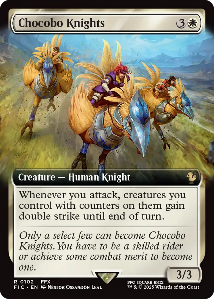 Chocobo Knights (Extended Art) [FINAL FANTASY Commander] | Exor Games Bridgewater