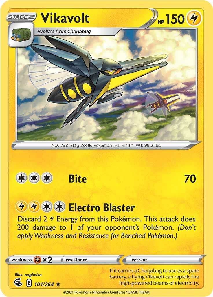 Vikavolt (101/264) [Sword & Shield: Fusion Strike] | Exor Games Bridgewater