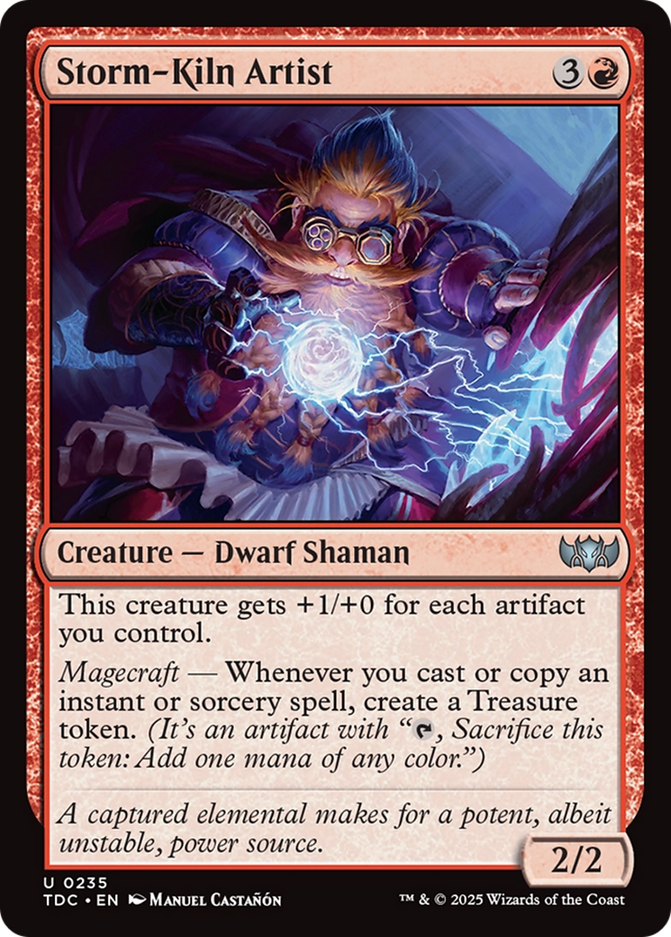 Storm-Kiln Artist [Tarkir: Dragonstorm Commander] | Exor Games Bridgewater