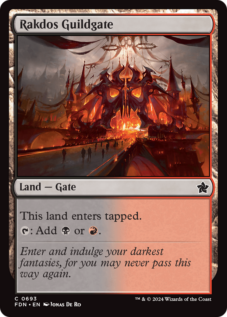 Rakdos Guildgate [Foundations] | Exor Games Bridgewater