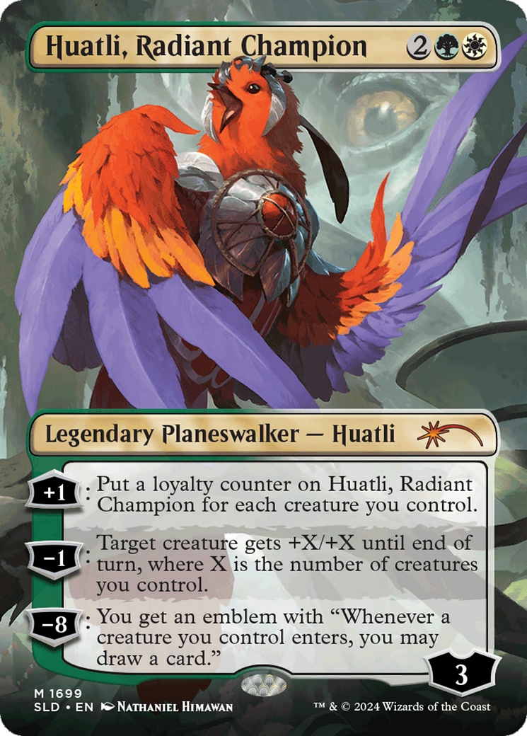 Huatli, Radiant Champion (Rainbow Foil) [Secret Lair Drop Series] | Exor Games Bridgewater