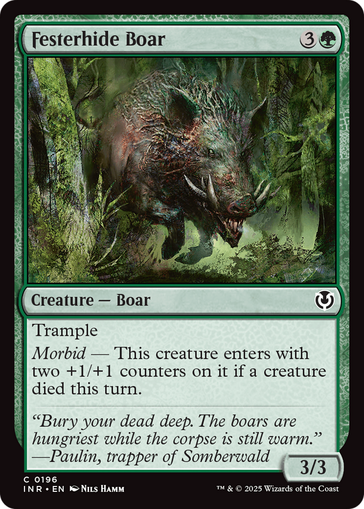 Festerhide Boar [Innistrad Remastered] | Exor Games Bridgewater