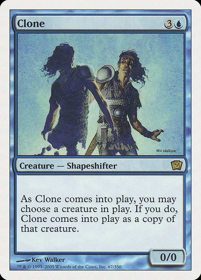 Clone (9th Edition) [Oversize Cards] | Exor Games Bridgewater