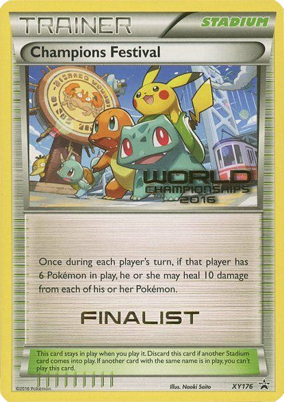 Champions Festival (XY176) (2016 Finalist) [XY: Black Star Promos] | Exor Games Bridgewater