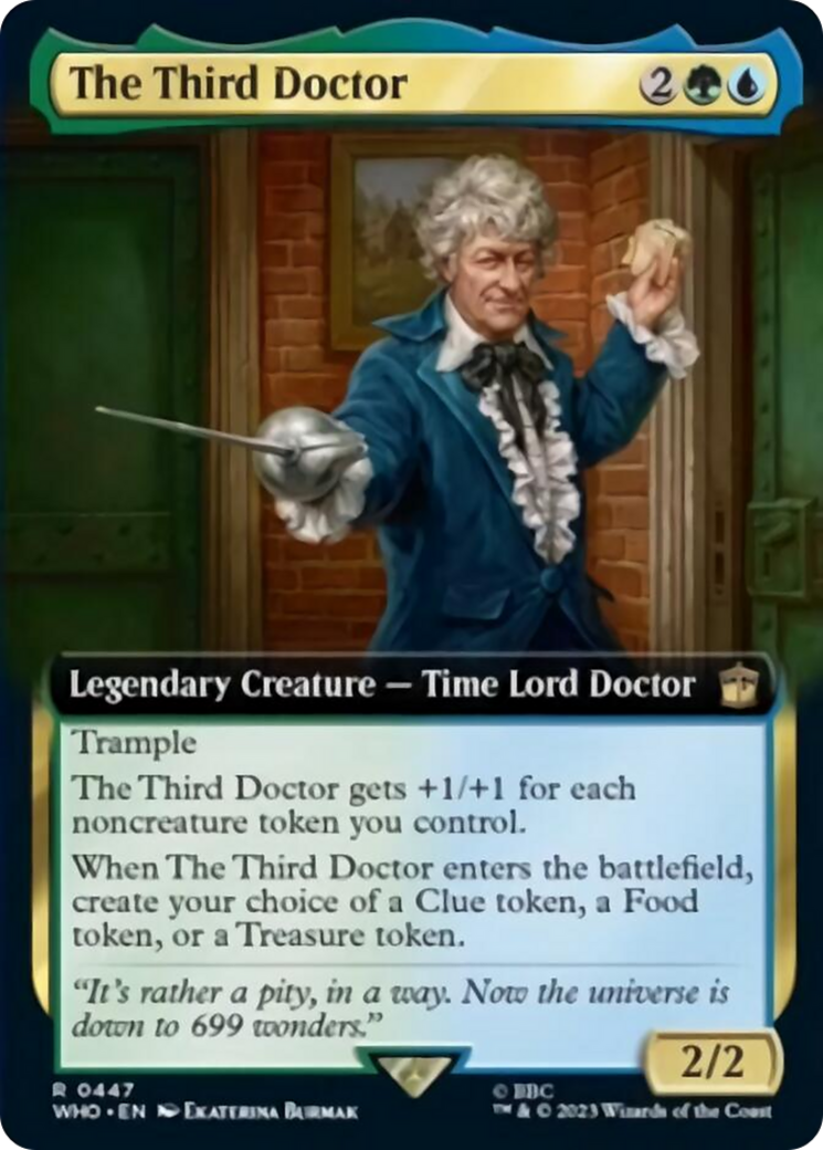 The Third Doctor (Extended Art) [Doctor Who] | Exor Games Bridgewater