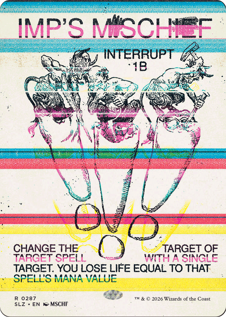 Imp's Mischief (0287) [Secret Lair x MSCHF: The Zeta Set] | Exor Games Bridgewater