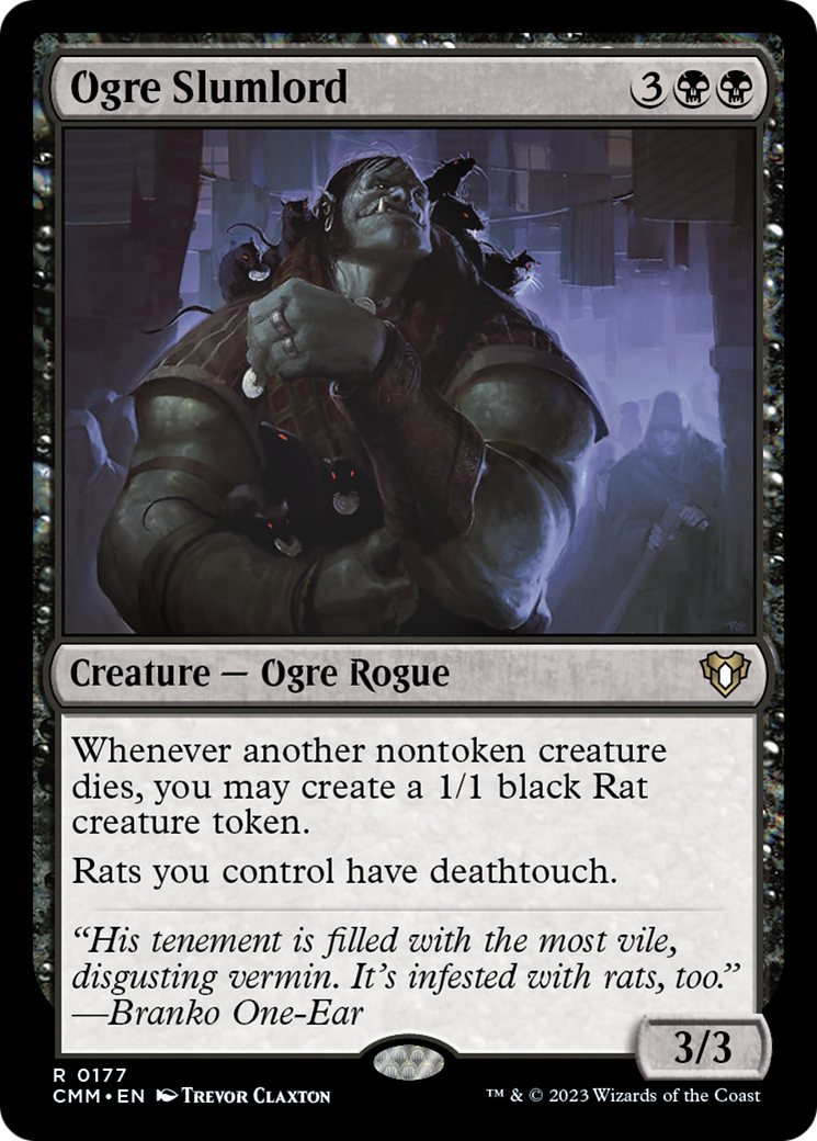 Ogre Slumlord [Commander Masters] | Exor Games Bridgewater