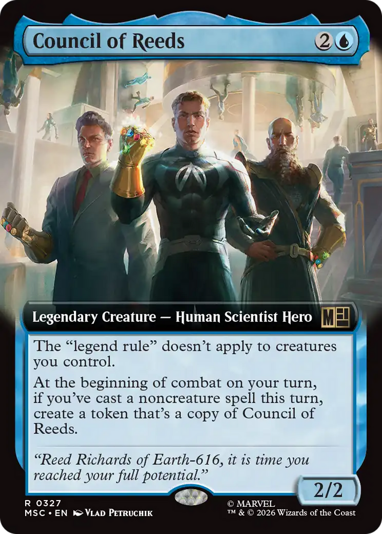 Council of Reeds (Extended Art) [Marvel Super Heroes Commander] | Exor Games Bridgewater
