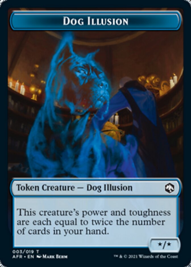 Dog Illusion Token [Dungeons & Dragons: Adventures in the Forgotten Realms Tokens] | Exor Games Bridgewater