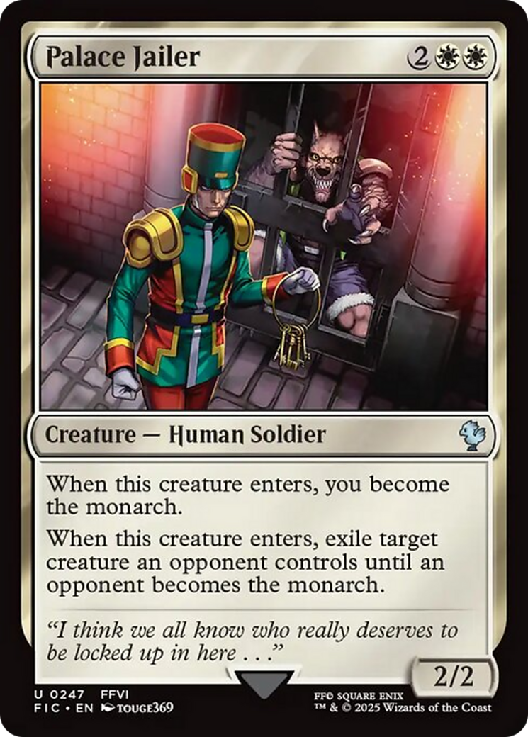 Palace Jailer [FINAL FANTASY Commander] | Exor Games Bridgewater