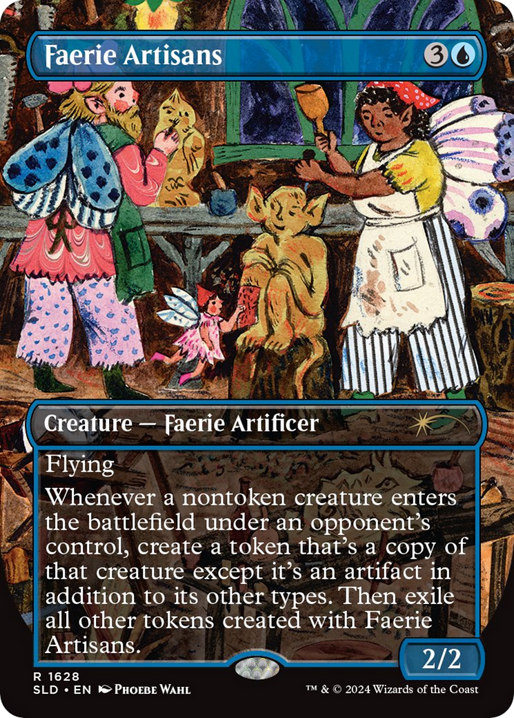 Faerie Artisans (Rainbow Foil) [Secret Lair Drop Series] | Exor Games Bridgewater