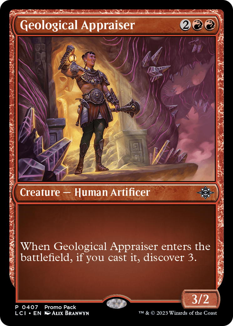 Geological Appraiser [The Lost Caverns of Ixalan Promos] | Exor Games Bridgewater