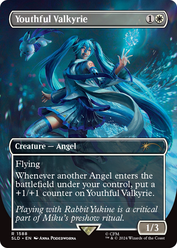 Youthful Valkyrie (Rainbow Foil) [Secret Lair Drop Series] | Exor Games Bridgewater