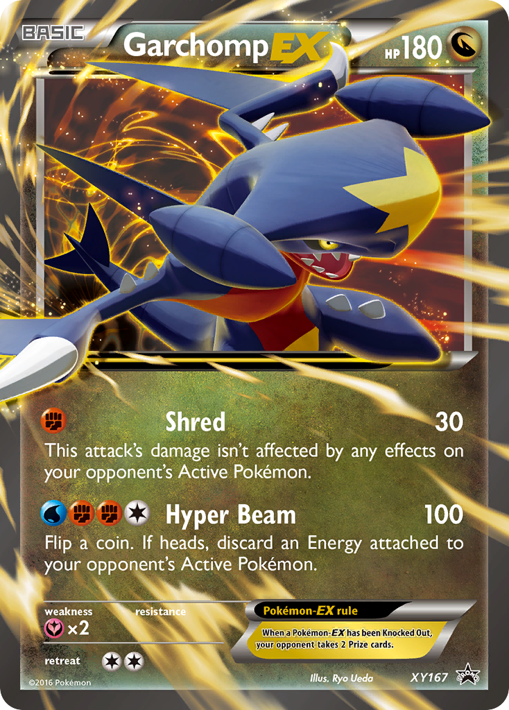 Garchomp EX (XY167) [XY: Black Star Promos] | Exor Games Bridgewater