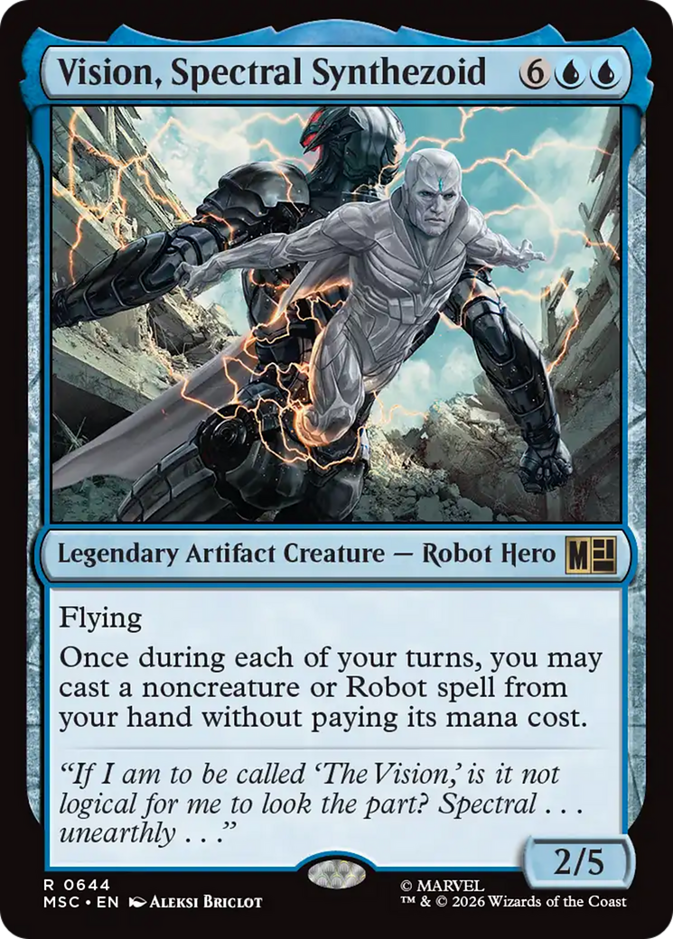 Vision, Spectral Synthezoid [Marvel Super Heroes Commander] | Exor Games Bridgewater