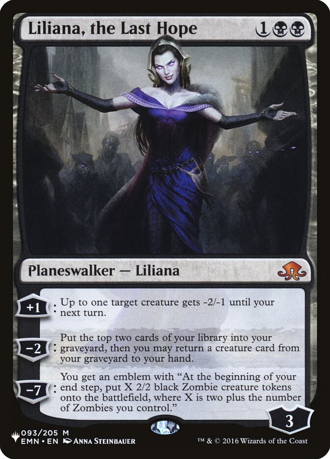 Liliana, the Last Hope [The List] | Exor Games Bridgewater