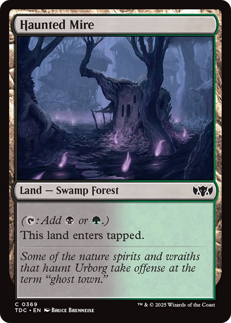 Haunted Mire [Tarkir: Dragonstorm Commander] | Exor Games Bridgewater