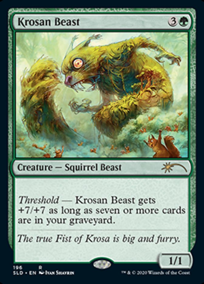 Krosan Beast [Secret Lair Drop Series] | Exor Games Bridgewater