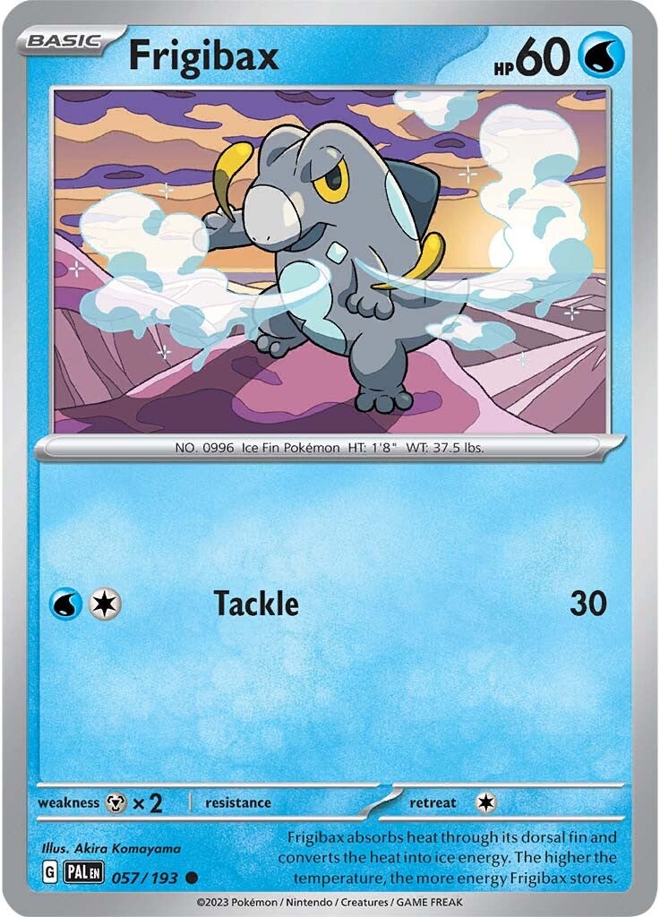 Frigibax (057/193) [Scarlet & Violet: Paldea Evolved] | Exor Games Bridgewater