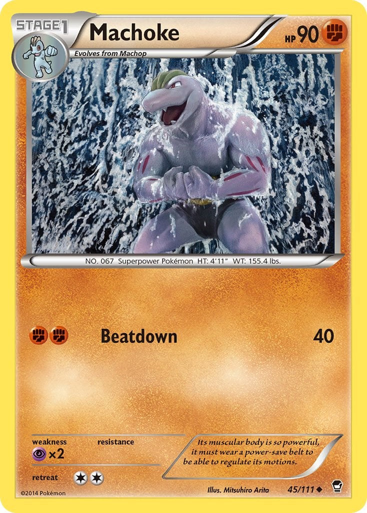 Machoke (45/111) [XY: Furious Fists] | Exor Games Bridgewater
