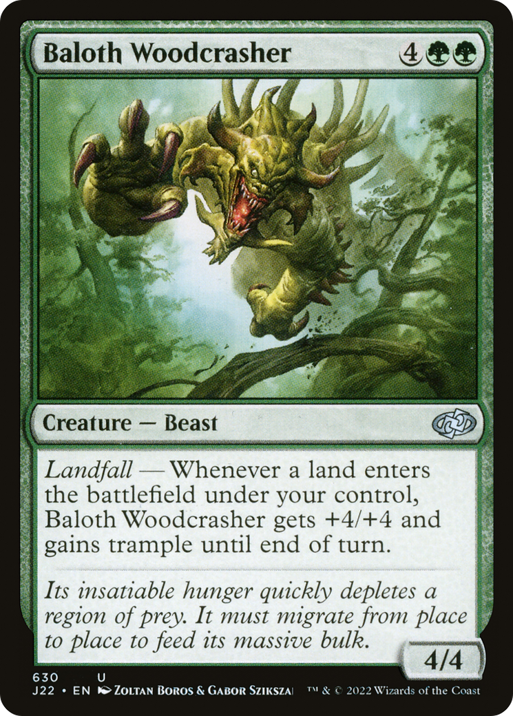 Baloth Woodcrasher [Jumpstart 2022] | Exor Games Bridgewater