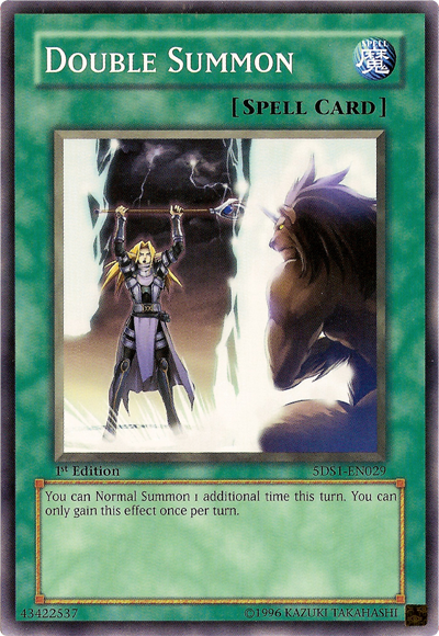 Double Summon [5DS1-EN029] Common | Exor Games Bridgewater