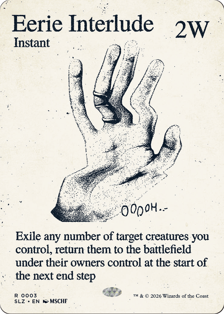 Eerie Interlude (0003) [Secret Lair x MSCHF: The Zeta Set] | Exor Games Bridgewater