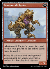 Saheeli's Lattice // Mastercraft Raptor [The Lost Caverns of Ixalan] | Exor Games Bridgewater