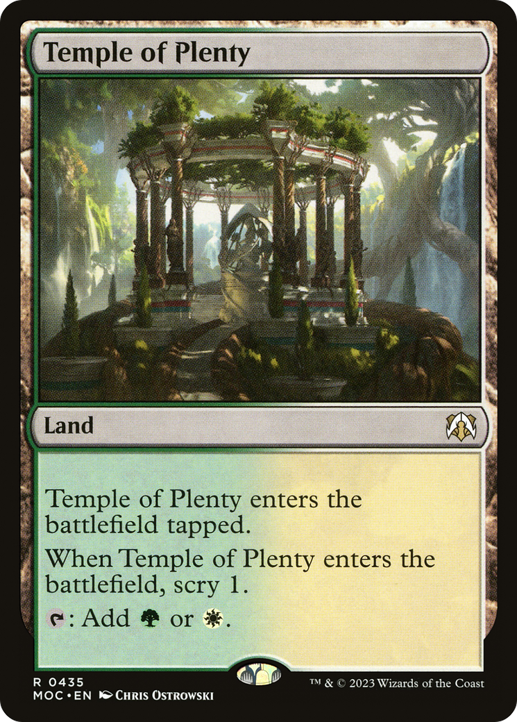 Temple of Plenty [March of the Machine Commander] | Exor Games Bridgewater