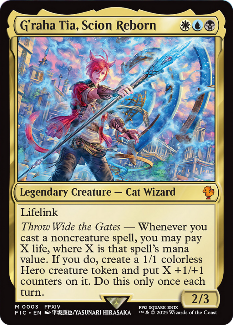 G'raha Tia, Scion Reborn [FINAL FANTASY Commander] | Exor Games Bridgewater