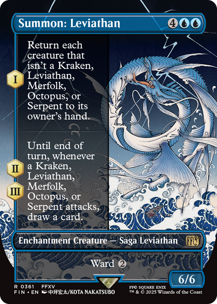 Summon: Leviathan (Borderless) [FINAL FANTASY] | Exor Games Bridgewater