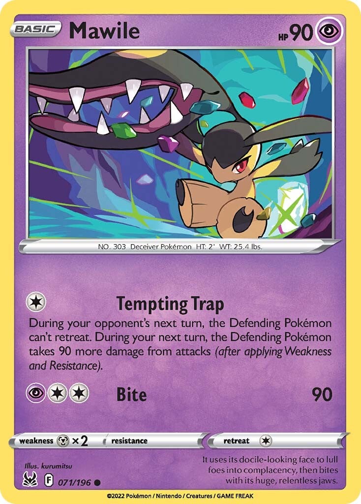 Mawile (071/196) [Sword & Shield: Lost Origin] | Exor Games Bridgewater